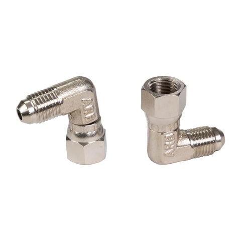 Air Line Elbow Fitting JIC-4(M) JIC-4(F) 2PK 0740104